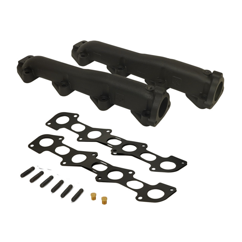 Ford F-550 Super Duty Performance Exhaust - BD Diesel - Exhaust Manifold & Up-Pipe Kit - `08-`10